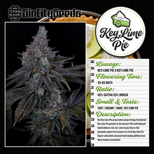 Load image into Gallery viewer, Sin City Seeds Key Lime Pie S1 Strain Card