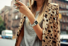 Load image into Gallery viewer, Casio Retro A158WA-1DF Black Dial Digital On Stainless Steel Worn Shot Lady