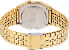 Load image into Gallery viewer, Casio Retro A159WGEA-1DF Black Dial Digital On Gold Stainless Steel Clasp Shot