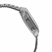 Load image into Gallery viewer, Casio Retro A168WGG-1ADF Black Dial Digital On Gun Metal Stainless Steel Case Shot