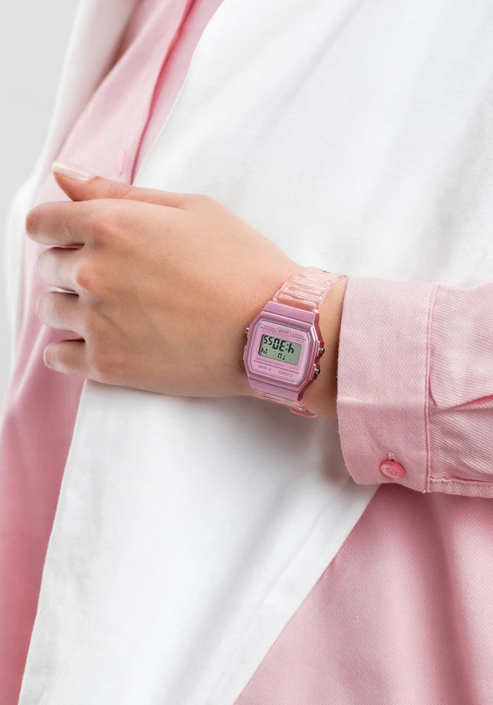Casio vintage pink hot sale