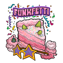 Load image into Gallery viewer, Exotic Genetix Funkfetti Cake Mix x Power Sherb Logo