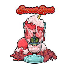 Load image into Gallery viewer, Exotic Genetix Sweet Spot Jigglers x Power Sherb Logo