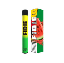 Load image into Gallery viewer, FIBIE Vape Dual Flavour Energy Watermelon 1200 Puffs 30mg Nicotine Box And Vape