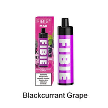 Load image into Gallery viewer, Fibie Max Blackcurrant Grape Upto 4000 Puffs With Box