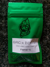 Load image into Gallery viewer, Robin Hood Seeds GRC X BBC S1 3 Feminised Seeds Half Pack