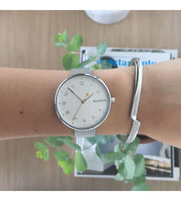 Load image into Gallery viewer, Skagen Signatur SKW2623 Ladies Two Tone On Mesh Worn Shot 1