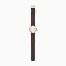 Load image into Gallery viewer, Skagen Signatur SKW2760 Ladies Rose Gold On Brown Leather Full Length