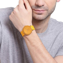 Load image into Gallery viewer, Skagen Aaren Kulor SKW6510 41mm Yellow On Yellow Silicone Worn Shot 1