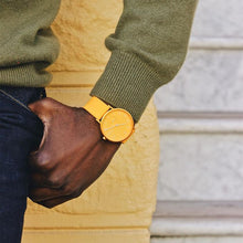 Load image into Gallery viewer, Skagen Aaren Kulor SKW6510 41mm Yellow On Yellow Silicone Worn Shot 2