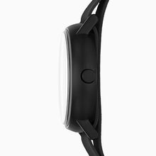 Load image into Gallery viewer, Skagen Signatur Field Watch SKW6540 42mm Black & Red On Black Silicone Case Shot