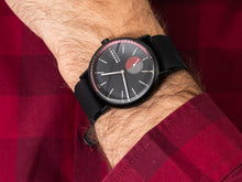Load image into Gallery viewer, Skagen Signatur Field Watch SKW6540 42mm Black & Red On Black Silicone Worn Shot 1