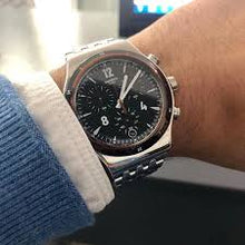 Load image into Gallery viewer, Swatch Destination Madrid YVS419G Worn Shot