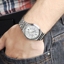 Load image into Gallery viewer, Swatch Watch Moonstep YWS406G Worn Shot