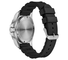 Load image into Gallery viewer, Victorinox INOX 2416821 Black Dial On Black Rubber Clasp Shot