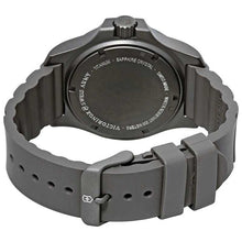 Load image into Gallery viewer, Victorinox INOX 241757 Titanium Grey Dial On Grey Rubber Clasp Shot