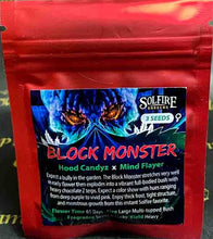 Load image into Gallery viewer, Solfire Gardens Block Monster 3 Feminised Seeds
