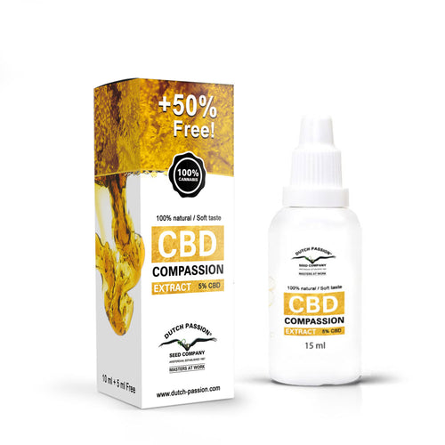 Dutch Passion ComPassion 5% Cannabis CBD Oil 750mg 15ml