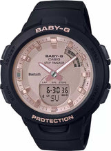 Load image into Gallery viewer, Casio Baby G BSA-B100MF-1ADR Black Wrist Shot
