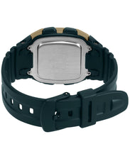 Load image into Gallery viewer, Casio Youth Series W-96H-9AVDF Matt Gold Case On Black Resin Clasp Shot
