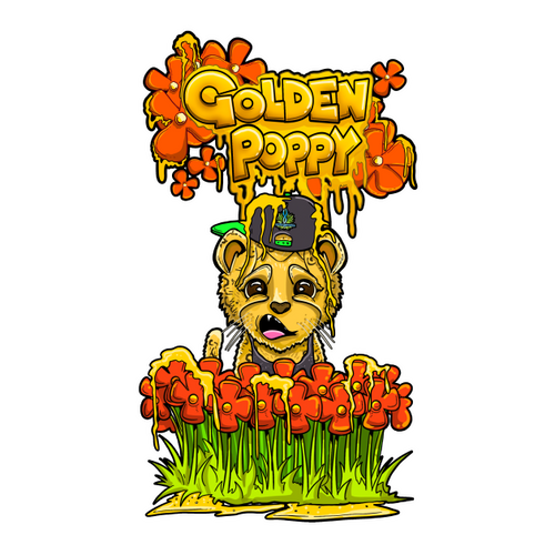 Exotic Genetix Golden Poppy Cheetah Piss x Power Sherb Logo