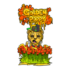 Exotic Genetix Golden Poppy Cheetah Piss x Power Sherb Logo