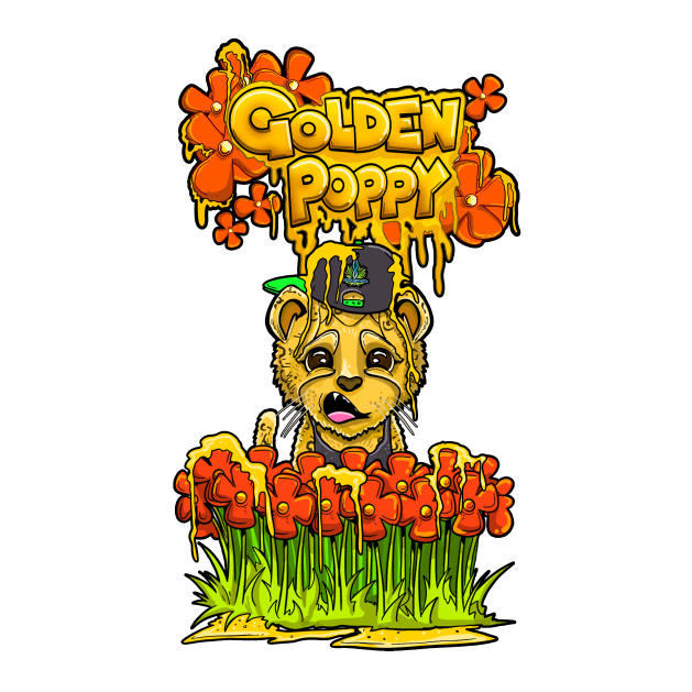 Exotic Genetix Golden Poppy Cheetah Piss x Power Sherb Logo