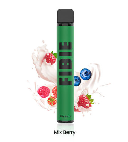 FIBIE Disposable Vape Mix Berry 800 Puffs 50mg Nicotine