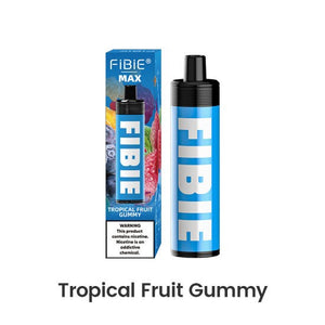 Fibie Max Tropical Fruit Gummy Upto 4000 Puffs With Box