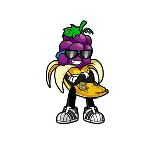 Grape Rock Candy Banana Gang Logo