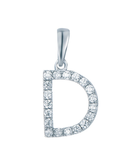 Silver Lining Sterling Letter D Pendant SP00019 R389 Sale R289