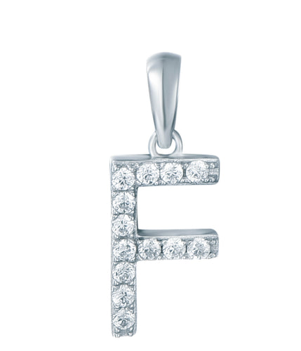 Silver Lining Sterling Letter F Pendant SP00021 R389 Sale R289