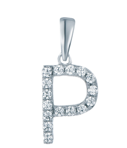 Silver Lining Sterling Letter P Pendant SP00031 R389 Sale R289