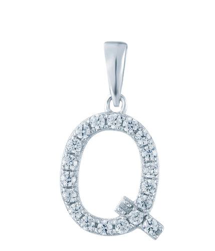 Silver Lining Sterling Letter Q Pendant SP00032 R389 Sale R289
