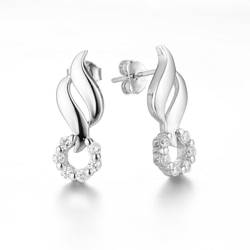 Silver Lining Sterling Silver Fancy Earrings SE00009 R609 Sale R389