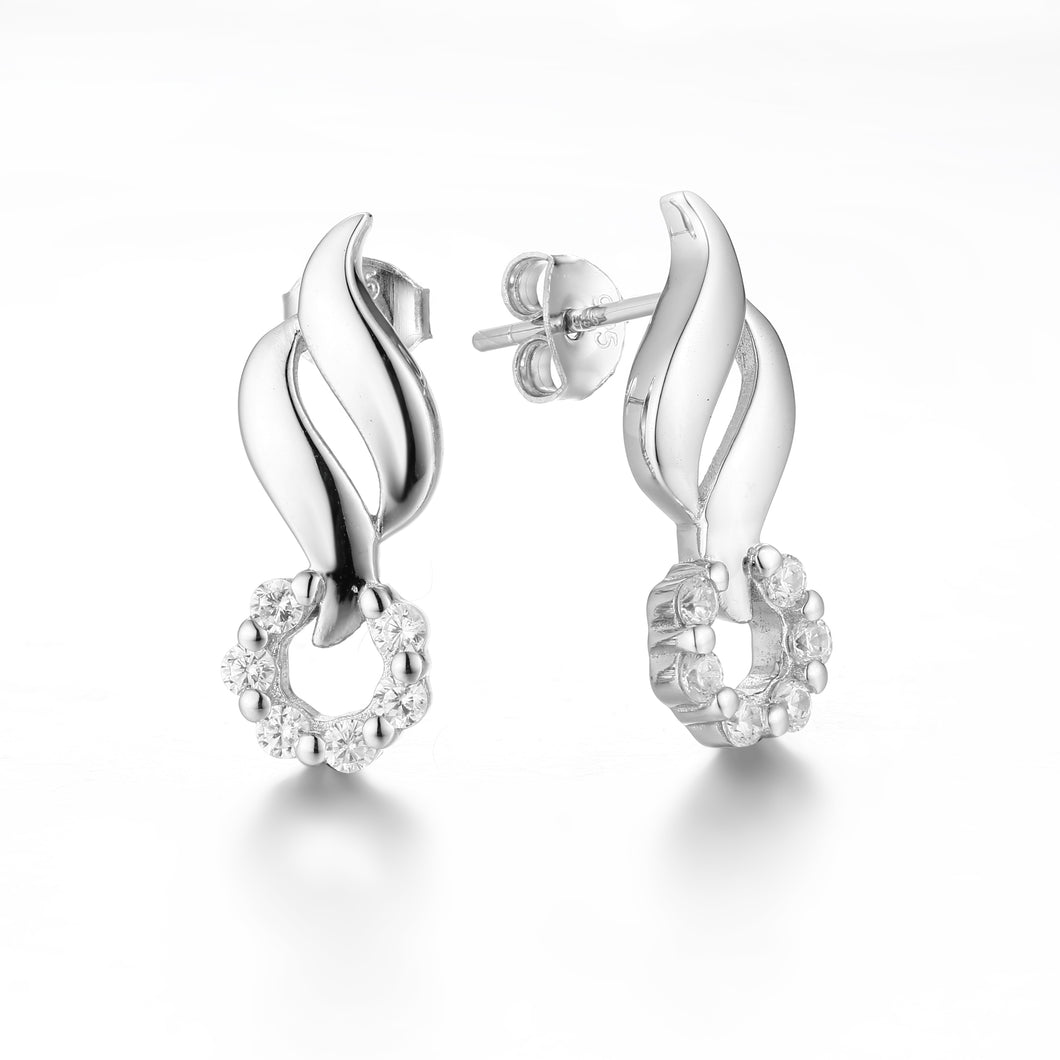 Silver Lining Sterling Silver Fancy Earrings SE00009 R609 Sale R389