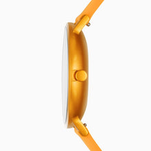 Load image into Gallery viewer, Skagen Aaren Kulor SKW6510 41mm Yellow On Yellow Silicone Case Shot

