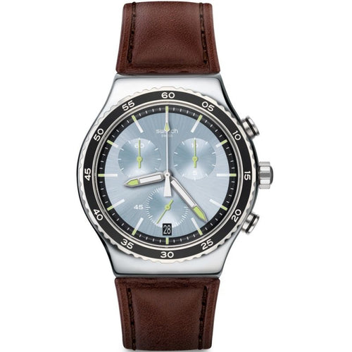 Swatch Watch Stock Xchange YVS429 Wrist Shot