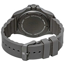 Load image into Gallery viewer, Victorinox INOX 241757 Titanium Grey Dial On Grey Rubber Clasp Shot
