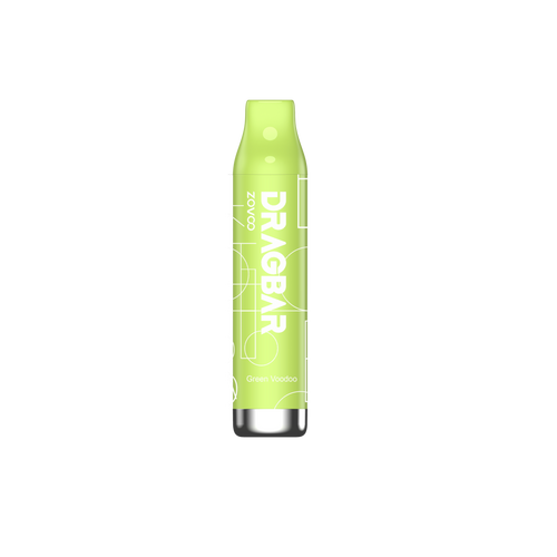 ZoVoo DragBar 5000C Green Voodoo 50mg Nicotine 5000 Puffs Disposable Vape Pod