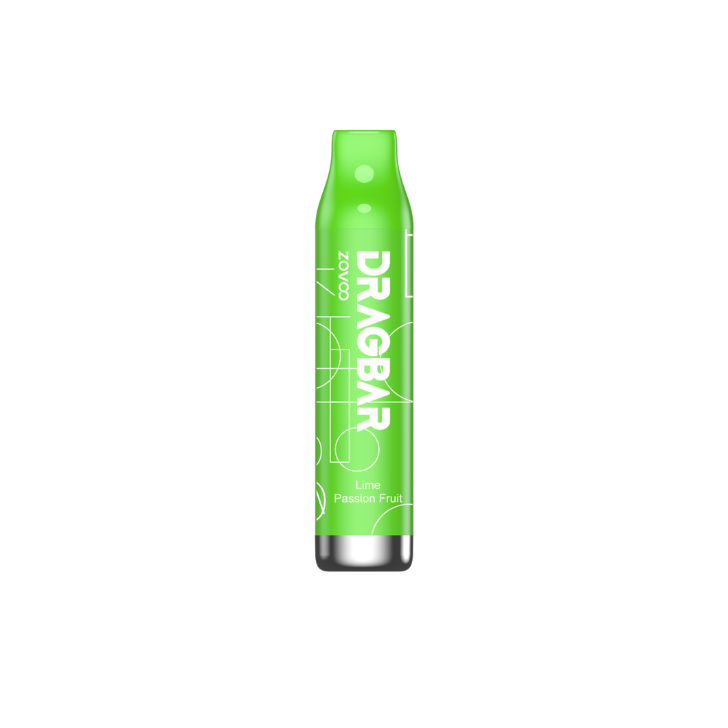 ZoVoo DragBar 5000C Lime Passion Fruit 50mg Nicotine 5000 Puffs Disposable Vape Pod