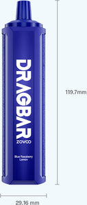 ZoVoo Dragbar F 8000 Dimensions